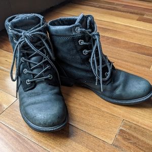 Kodiak Black Leather Fall & Winter Boots